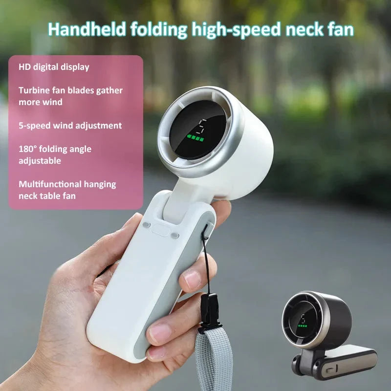 Portable 3-in-1 Mini Turbo Fan