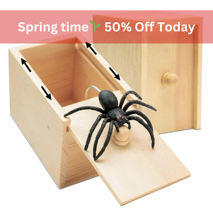 Spider Scare Prank Box