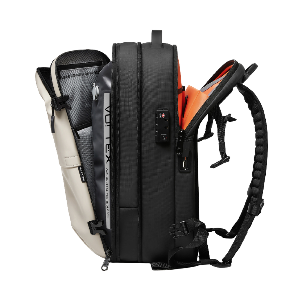 Aero - 60L Vortex Vacuum-Seal Travel Backpack