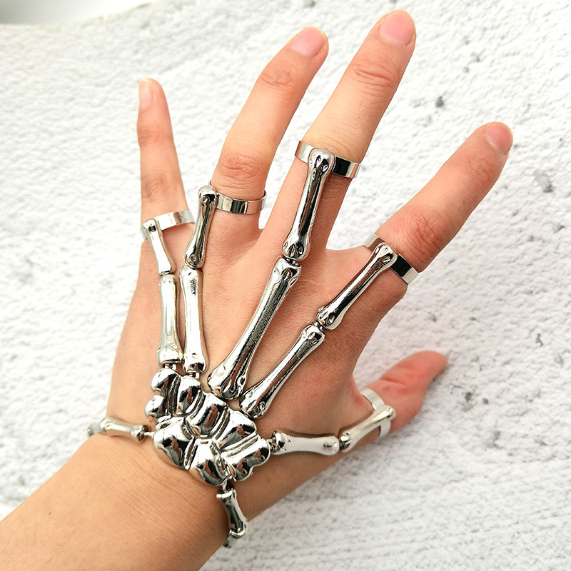 Ghost Hand Skull Bracelet