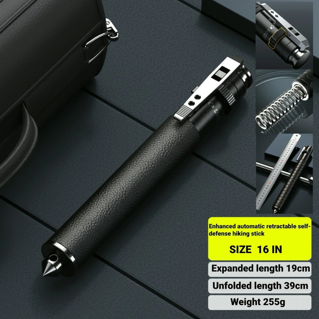 Retractable Self Defence Hiking Stick