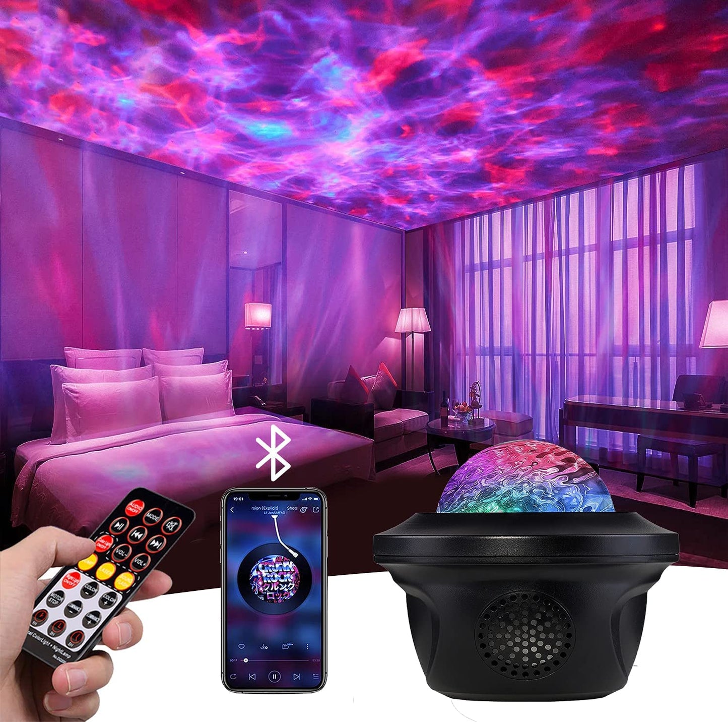 Galaxy Starry Sky Projector